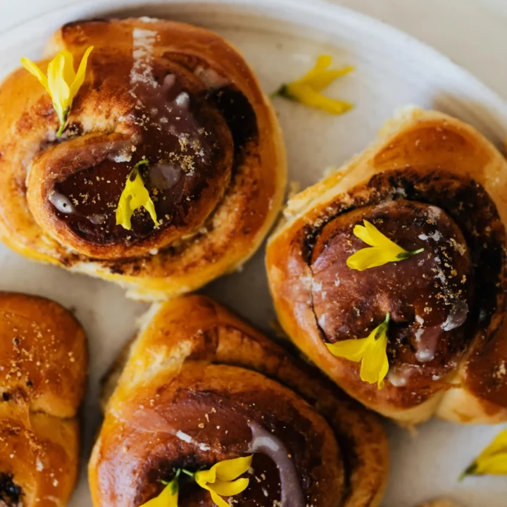 Chocolate-Filled Brioche Buns