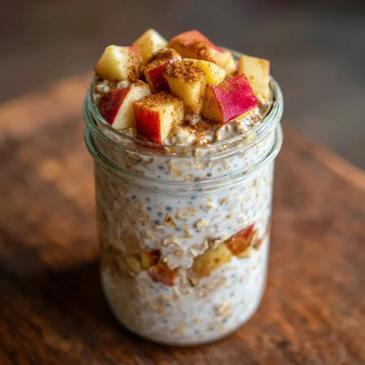 Apple Cinnamon Overnight Oats