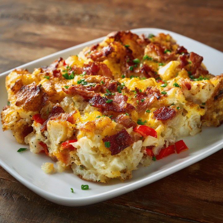 Bacon Egg Potato Bake