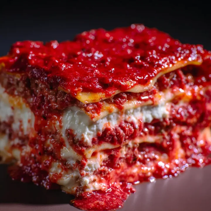 Bloody Vampire Lasagna