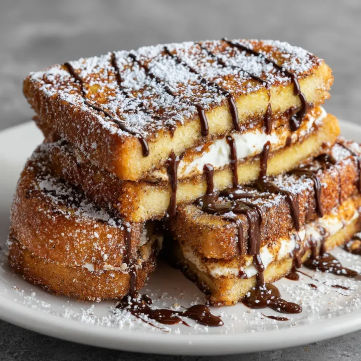 Churro Stuffed French Toast