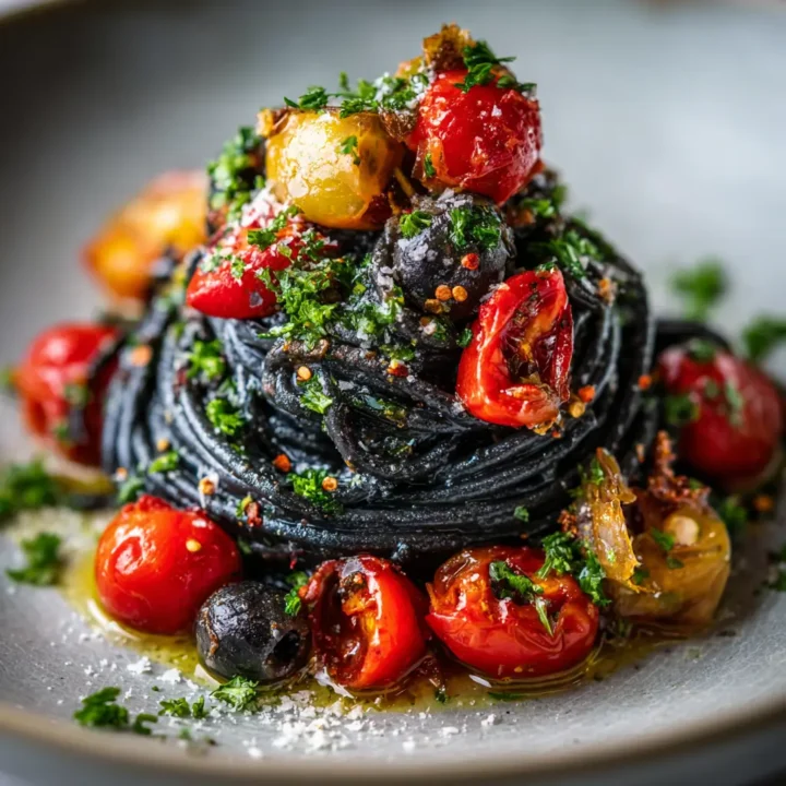 Creepy Crawly Black Pasta