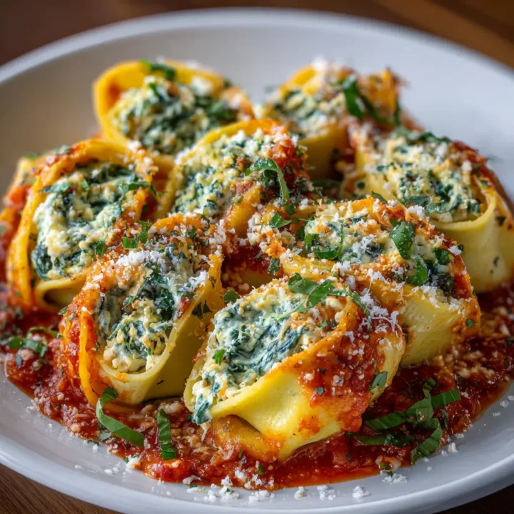 Festive Christmas Stuffed Pasta