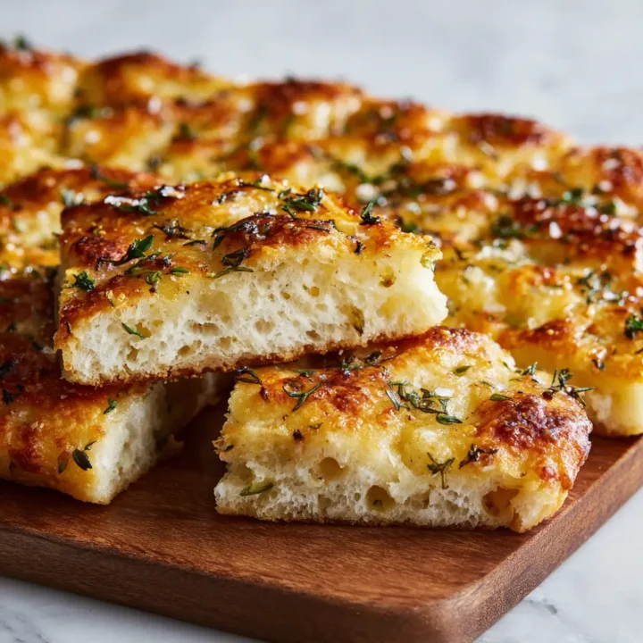 Gruyère & Thyme Fall Focaccia