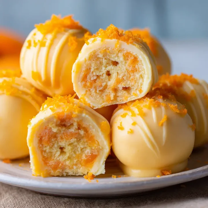 Irresistible Orange Creamsicle Truffles
