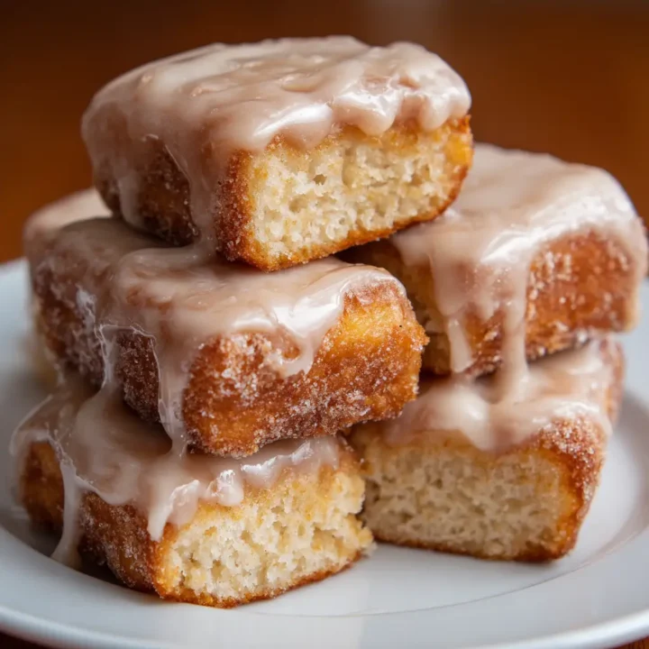 Maple Donut Bars from Scratch