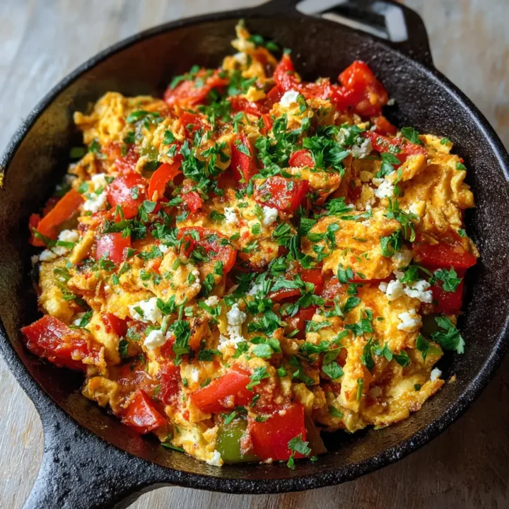 Menemen (Turkish Egg Scramble)