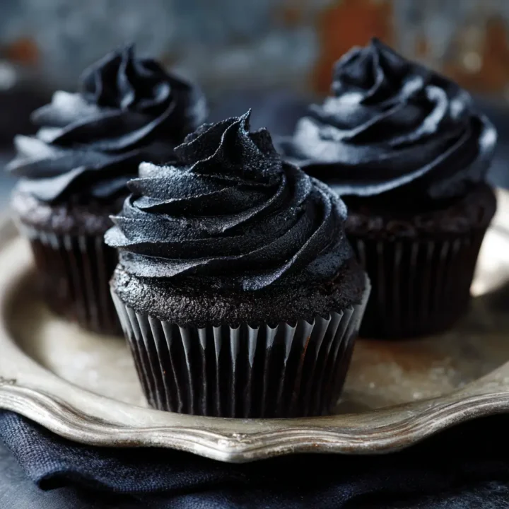 Moist Black Velvet Cupcakes