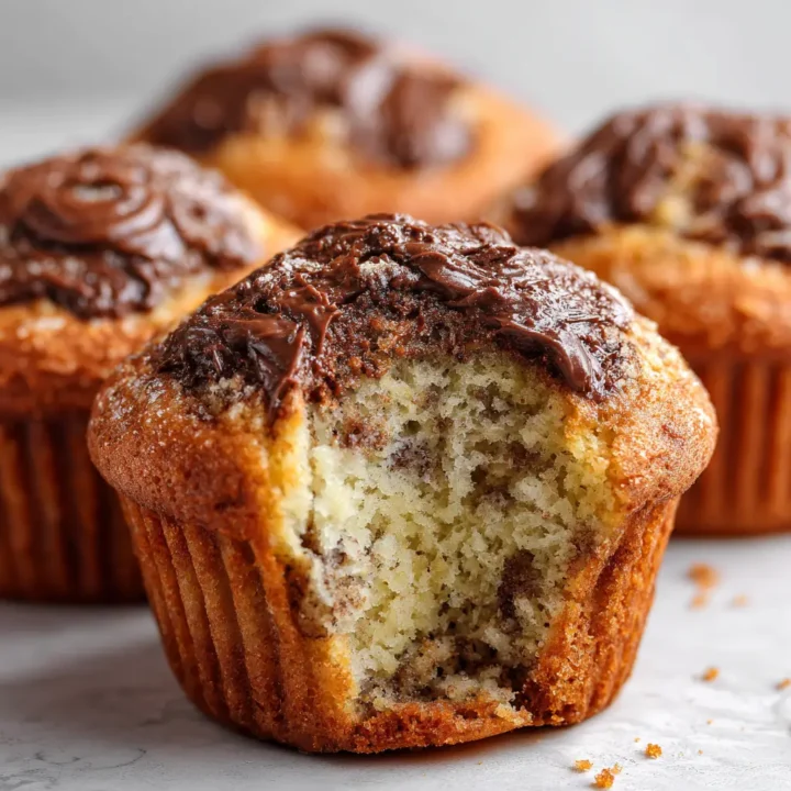 Nutella Banana Muffins