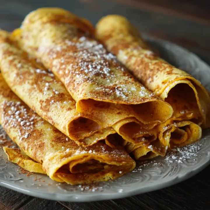 Pumpkin Crepes