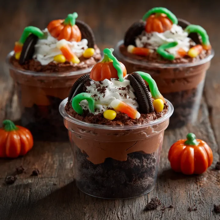 Pumpkin Patch Dirt Cups