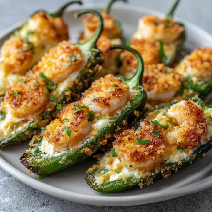 Shrimp Stuffed Jalapeño Poppers