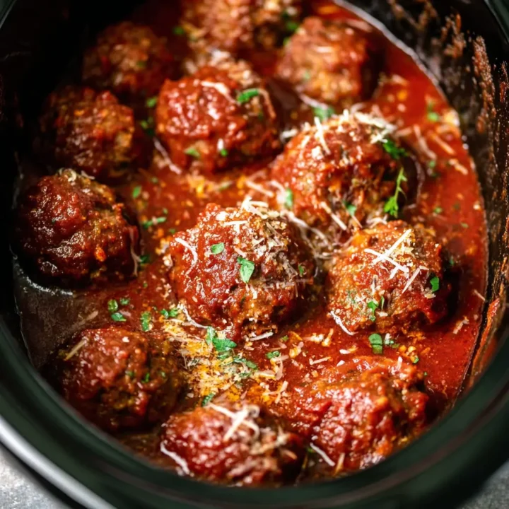 Slow Cooker Meatballs: Easy Party Snack
