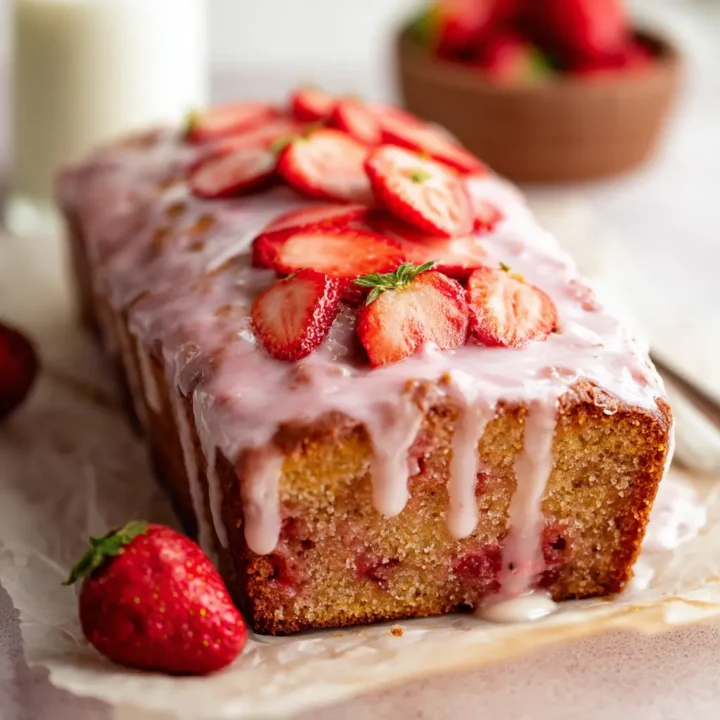 Homemade Moist Strawberry Bread