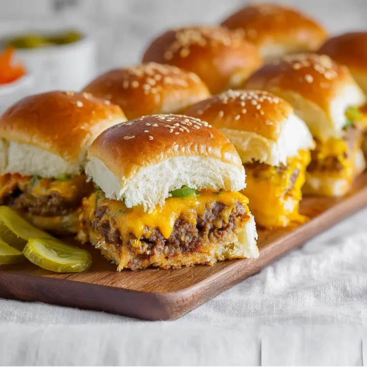 Mini Big Mac Cheeseburgers: A Fun Twist on a Classic